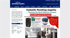 Desktop Screenshot of foylesideplumbingsupplies.com